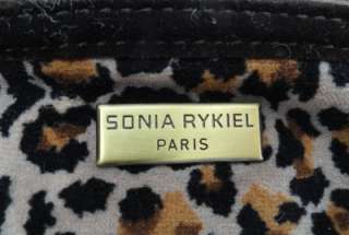 BN Sonia Rykiel Animal Print Small Bag / Makeup Case   Sweet Gift 