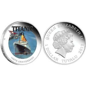   100th Anniversary of RMS Titanic 1oz Silver Proof Coin Toys & Games