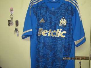 Olympique Marseille OM 2011/12 AWAY jersey France Ligue 1  