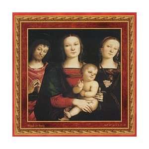   Renaissance Holy Family Soap Gift Set From Italy 4 X 5.25 Oz. Beauty