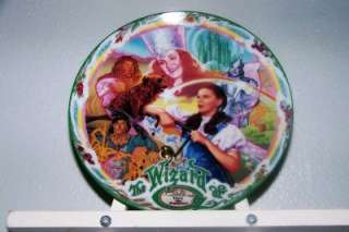 1993 Wizard of Oz Over the Rainbow Musical Knowles Collector Plate 
