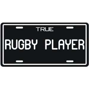  New  True Rugby Player  License Plate Occupations