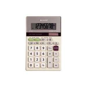    EL330TB 8 Digit Solar & Battery Desktop Calculator: Electronics
