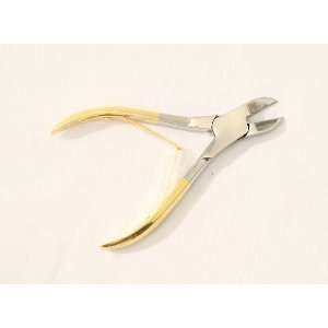  4.5 Heavy Duty Professional Gold Plated Toe Nail Cutter 