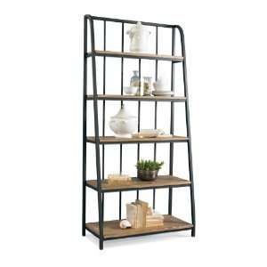  Bookcase/ Etagere by Sherrill Occasional   CTH   Aged Iron 