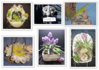 MAKE YOUR OWN FAUX STONE GARDEN ART/TROUGH/PLANTERS/POTS WITH OUR 