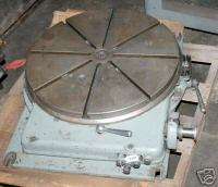 Sip Type PD 5 Jig Bore Rotary Table 23 inch  