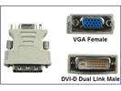 VGA female to DVI male Adapter For PC HDTV Laptop #9880  