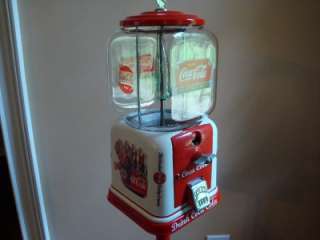 Vintage 1940s Victor V *COCA COLA* Gumball Candy Machine Coke Sign 