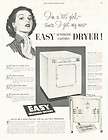 1953 Easy Washing Machine Dryer PRINT AD