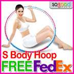 Passion Magnetic W Hoola Hula Hoop Weighted Exercise Diet 6.4lb STEP4 