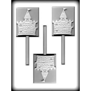 castle sucker Hard Candy Mold 3 Count  Grocery 