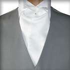 white ascot tie  
