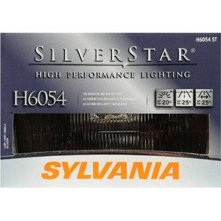 Sylvania H6054 SilverStar 65 Watt High Performance Halogen Headlight 