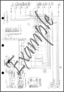   Truck Foldout Wiring Diagram Electrical Schematic Original 87  