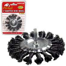 KNOTTED WIRE WHEEL WITH 1/4 SHANK CHIW2158  