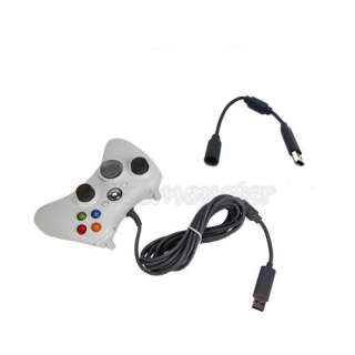 New USB Wired Controller + cable For Microsoft Xbox 360  