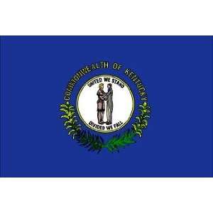  10 x 15 Feet Kentucky Nylon   indoor State Flags Made in 