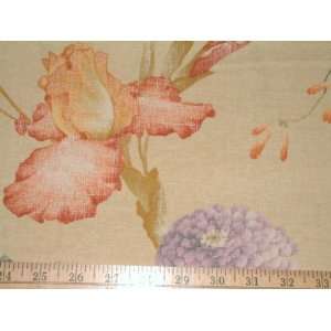   Perennial Tropical Floral Upholstery Drapery Fabric