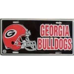  Georgia Bulldogs Helmet   College LICENSE PLATES Plate Tag 