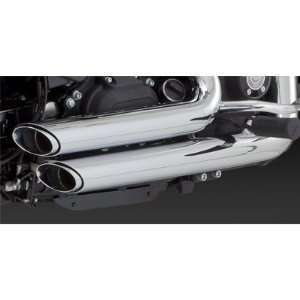 Vance & Hines Shortshots Staggered Chrome Exhaust 2012 Harley Dyna 