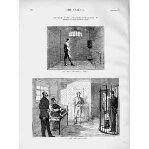   1873 Prison Life England Punishment Cells Governor Men