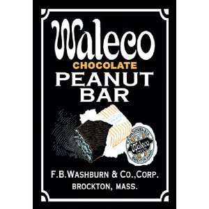 Waleco Chocolate Peanut Bar #2 16X24 Canvas 