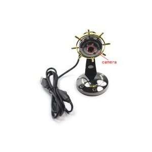 12MP Rock USB PC Webcam Web Camera with LED Light 