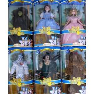  The Wizard of Oz PORCELAIN 14 DOLL SET w DOROTHY & Toto 