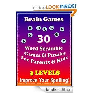 Brain Games & Puzzles Word Scramble Brain Games   For Parents & Kids 